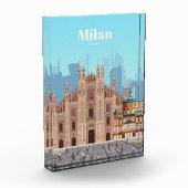 Reizen van kunstreizen naar Milaan Italië Fotoblokken (Links)