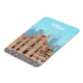 Reizen van kunstreizen naar Milaan Italië Magneet (Linkerzijde)