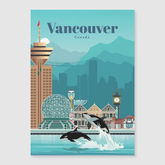 Reizen van kunstreizen naar Vancouver (Voorkant)