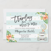 Reizen van mevrouw naar mevrouw Vrijgezellenfeest  Kaart (Voorkant)