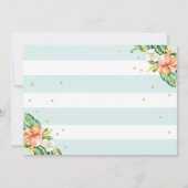 Reizen van mevrouw naar mevrouw Vrijgezellenfeest  Kaart (Achterkant)