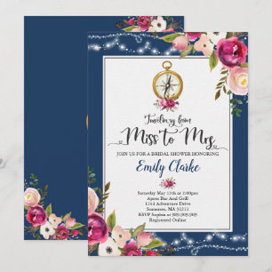 Reizen van mevrouw naar mevrouw Vrijgezellenfeest  Kaart