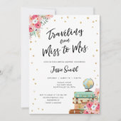 Reizen van Miss naar Mrs Adventure Vrijgezellenfee Kaart (Voorkant)