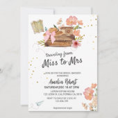 Reizen van miss naar Mrs Adventure Vrijgezellenfee Kaart (Voorkant)