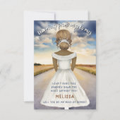 Reizen van Miss naar Mrs Bridesmaid Voorstel (Voorkant)