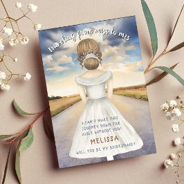 Reizen van Miss naar Mrs Bridesmaid Voorstel