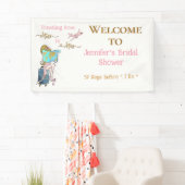 Reizen van Miss naar Mrs Bruidsmeisjesfeest Welkom Spandoek (Insitu)