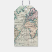 Reizen van MISS naar MRS Bruiloftsfeest Cadeaulabel (Achterkant)