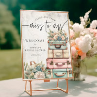 Reizen van Miss naar Mrs Vintage Bloemige Bruiloft