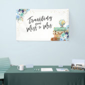 Reizen van Miss naar Mrs Vrijgezellenfeest banner (Beurs)