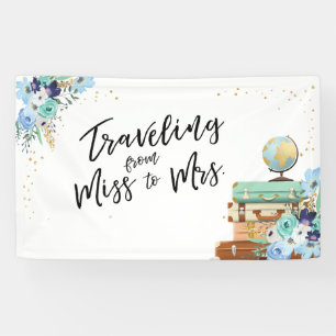Reizen van Miss naar Mrs Vrijgezellenfeest banner
