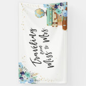 Reizen van Miss naar Mrs Vrijgezellenfeest banner (Verticaal)