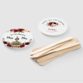 Reizen van Miss naar Mrs vrijgezellenfeest Favor Handwaaier (Niet-gemonteerd)