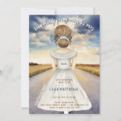 Reizen van Miss naar Mrs Vrijgezellenfeest Kaart (Voorkant)