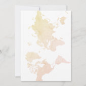 Reizen van Miss naar Mrs Vrijgezellenfeest Kaart (Achterkant)