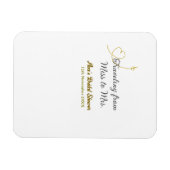 Reizen van Miss naar Mrs vrijgezellenfeest naam to Magneet (Horizontaal)