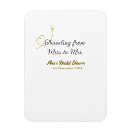 Reizen van Miss naar Mrs vrijgezellenfeest naam to Magneet