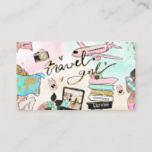 Reizen van Miss naar Mrs Vrijgezellenfeest Registr Informatiekaartje (Achterkant)