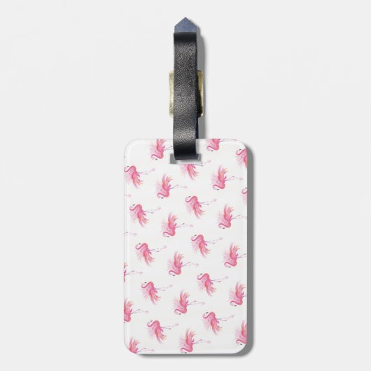 Reizen van Miss tot Mrs Bagagelabel (Achterkant verticaal)