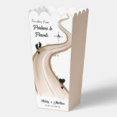 Reizen van partners naar ouders Baby shower Bedankdoosjes (Voorkant)