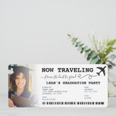 Reizen van Student naar Afstudeerder Graduation Pa Kaart (Staand voorkant)