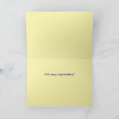 Reizen van Tandem Bicycle Birthday Kaart (Binnen)