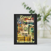 Reizen Vancouver, BC, Canada Briefkaart (Staand voorkant)
