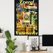 Reizen Vancouver, BC, Canada Poster (Thuiskantoor)