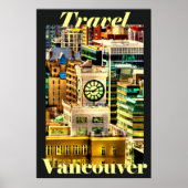 Reizen Vancouver, BC, Canada Poster (Voorkant)