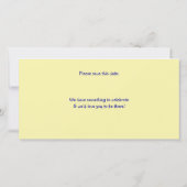 Reizen via Tandem Bicycle Save the Date (Achterkant)