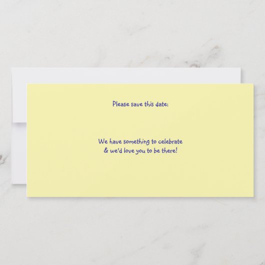 Reizen via Tandem Bicycle Save the Date (Achterkant)