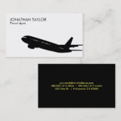 Reizen Visitekaartje (Voorkant / Achterkant)