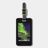 Reizen voor het noordelijk gedeelte van de lampvoe bagagelabel (Voorkant verticaal)