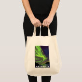 Reizen voor het noordelijk gedeelte van de lampvoe tote bag (Voorkant (product))
