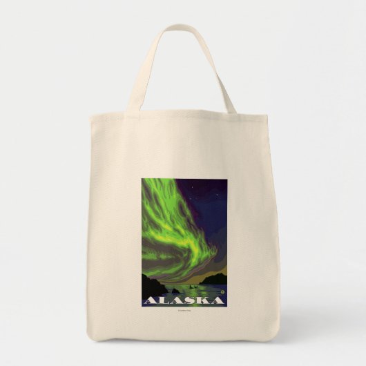 Reizen voor het noordelijk gedeelte van de lampvoe tote bag (Voorkant)