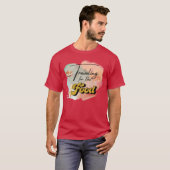 Reizen voor het voedselgeschenk t-shirt (Voorkant volledig)