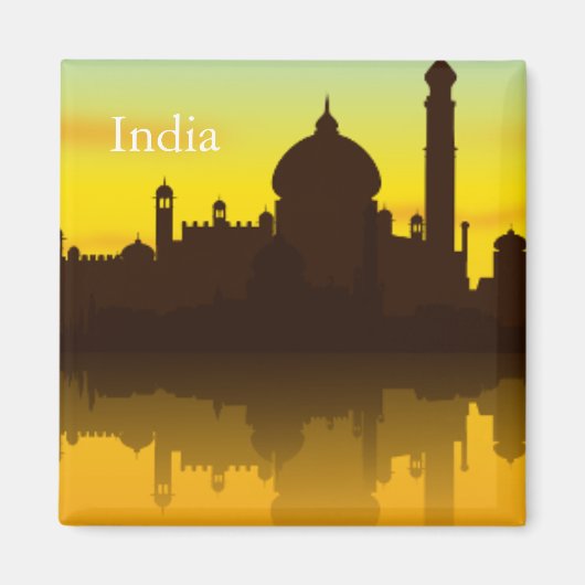  reizen voor India Magneet (Voorkant)