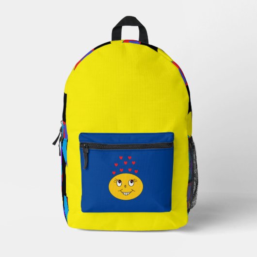 Reizen voor kinderen bedrukte rugzak (Voorkant)