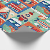Reizen voor kinderen  cadeaupapier (Hoek)