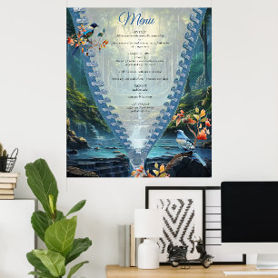 Reizen Waterval Bestemming van Onze Wereld Poster
