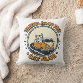 Reizen Wegreis Kat Dierenliefhebber Shirt Kunst - Kussen (Deken)
