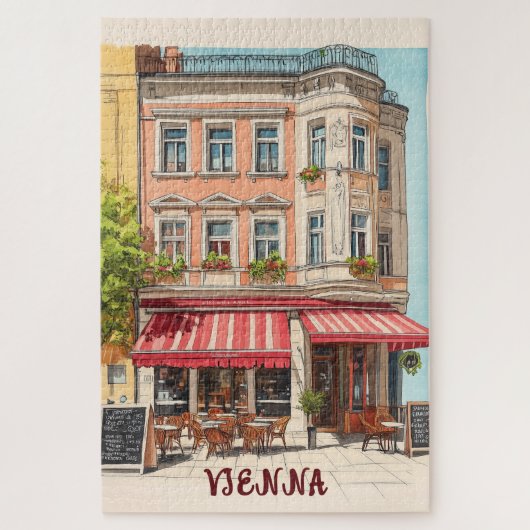 Reizen Wenen Oostenrijk Legpuzzel (Verticaal)