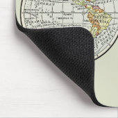 Reizen Wereldbol Map Earth 1916 World Atlas Muismat (Hoek)