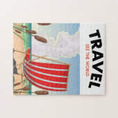 Reizen Zie de Wereld Legpuzzel (Horizontaal)