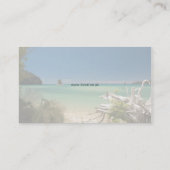 Reizen - Zuid-Zee Visitekaartje (Achterkant)
