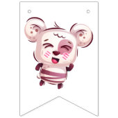 Reizend Beer Collectie - Roze Vlaggetjes (Tweede vlag)