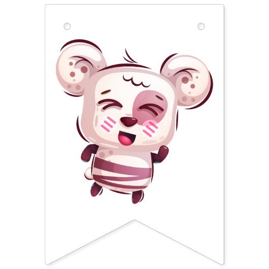 Reizend Beer Collectie - Roze Vlaggetjes (Tweede vlag)