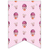 Reizend Beer Collectie - Roze Vlaggetjes (Eerste vlag)