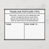 REIZEND BRIEFKAART (TPC) (Voorkant)