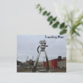 Reizend Man # 13 Briefkaart (Staand voorkant)